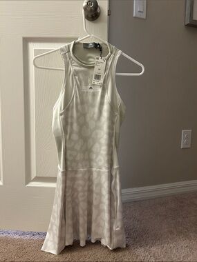 NWT Stella McCartney White Leopard Print Athletic Dress
